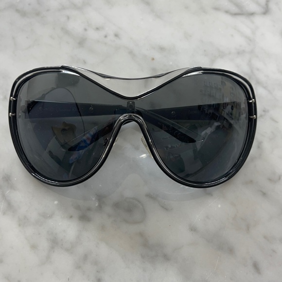 NIB Dior Striking Sunglasses black silver - Picture 1 of 7
